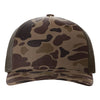 Custom Hats Richardson Bark Duck Camo - Brown 112PFP Richardson Adjustable Snapback Hats Custom Patch Hats Patch Hat