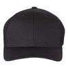 Custom Hats Richardson Black / Small/Medium 7-7 1/4" 110 Richardson Fitted R-Flex Solid Hats Custom Patch Hats Patch Hat