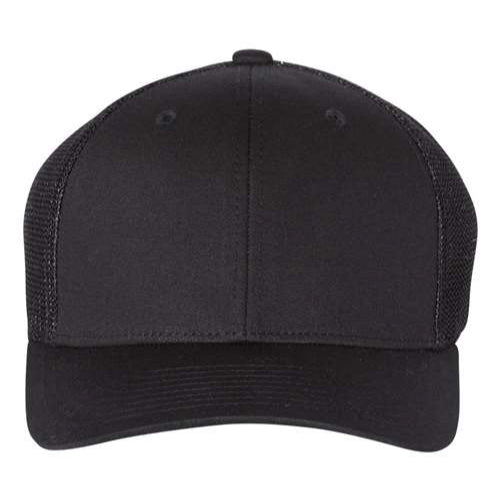 Custom Hats Richardson Black / Small/Medium 7-7 1/4" 110 Richardson Fitted R-Flex Solid Hats Custom Patch Hats Patch Hat