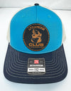 Custom Hats Richardson Blue Teal - Birch - Navy Little Peckers Club 112FP Richardson Custom Patch Hats Patch Hat