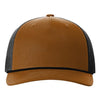 Custom Hats Richardson Caramel - Black 112FPR Richardson Adjustable Snapback  Rope Hats Custom Patch Hats Patch Hat