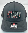 Custom Hats Richardson Charcoal - Black HUNT 112 Richardson Custom Patch Hats Patch Hat