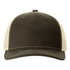 Custom Hats Richardson Chocolate Chip - Birch 112FP Richardson Adjustable Snapback Two Tone Hats Custom Patch Hats Patch Hat