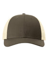 Custom Hats Richardson Chocolate Chip - Birch 115 Richardson Adjustable Snapback Two Tone Hats Custom Patch Hats Patch Hat