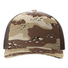 Custom Hats Richardson Desert Camo - Brown 112PFP Richardson Adjustable Snapback Hats Custom Patch Hats Patch Hat
