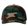 Custom Hats Richardson Green Camo - Black 112PFP Richardson Adjustable Snapback Hats Custom Patch Hats Patch Hat