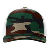 Custom Hats Richardson Green Camo - White 112PFP Richardson Adjustable Snapback Hats Custom Patch Hats Patch Hat