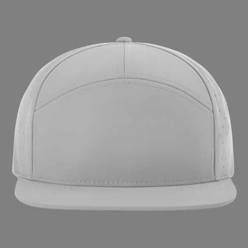 Custom Hats Richardson Grey 169 Richardson Cannon 7-Panel Hat Custom Patch Hats Patch Hat