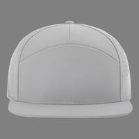 Custom Hats Richardson Grey 169 Richardson Cannon 7-Panel Hat Custom Patch Hats Patch Hat