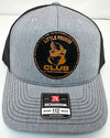 Custom Hats Richardson Heather Grey - Black Little Pecker Club 112 Richardson Custom Patch Hats Patch Hat