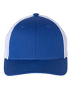 Custom Hats Richardson Large/XLarge 7 3/8 - 7 5/8" / Royal - White 110 Richardson Fitted R-Flex Two Tone Hats Custom Patch Hats Patch Hat