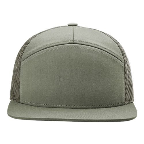 Custom Hats Richardson Loden 168 Richardson Solid Color 7-Panel Hat Custom Patch Hats Patch Hat