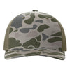 Custom Hats Richardson Marsh Duck Camo - Loden 112PFP Richardson Adjustable Snapback Hats Custom Patch Hats Patch Hat