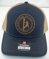 Custom Hats Richardson Navy - Khaki I Work The Pole So My Wife Doesn't Have To 112 Richardson Custom Patch Hats Patch Hat