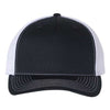 Custom Hats Richardson Navy - White 112FP Richardson Adjustable Snapback Two Tone Hats Custom Patch Hats Patch Hat