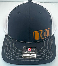 Custom Hats Richardson Navy - White DAD 112 Richardson Custom Patch Hats Patch Hat