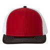 Custom Richardson 112 Snapback Hat, Red,  White, and Black