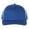 Custom Hats Richardson Royal - Royal To White Fade 112PM Richardson Adjustable Snapback Two Tone Hats Custom Patch Hats Patch Hat
