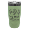 Custom Hats Summer Sage - Ghost Black Engravable 20oz Tumbler with Slider Lid Custom Patch Hats Patch Hat