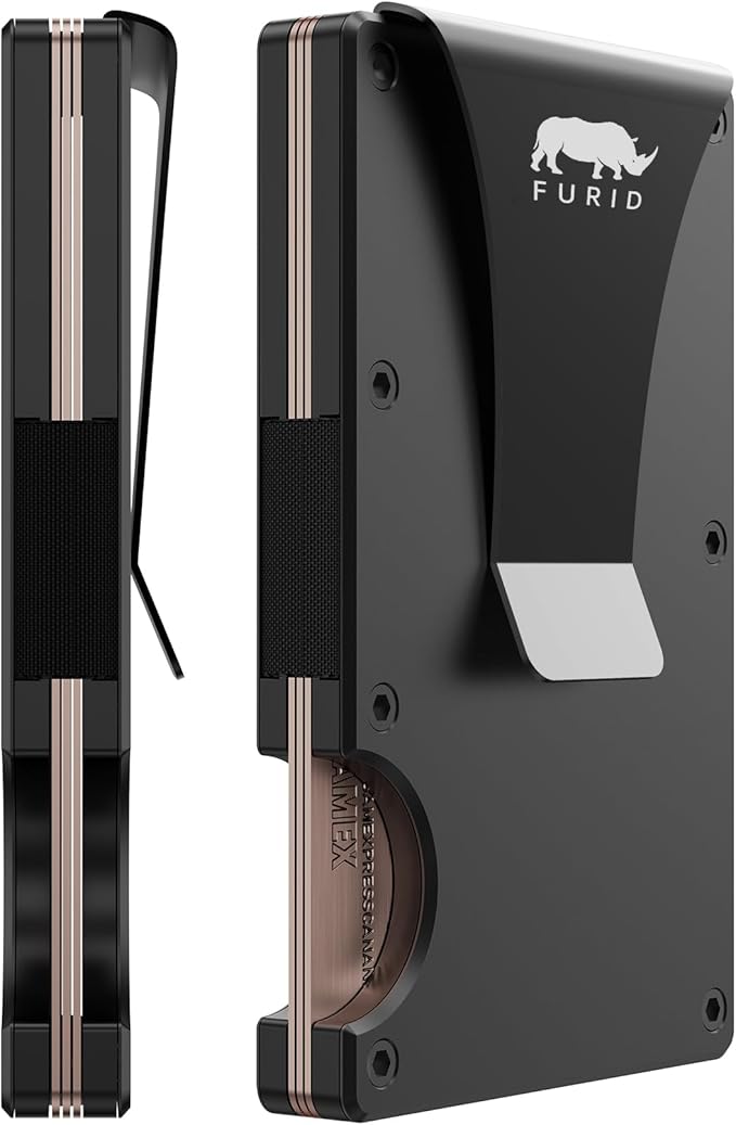 Custom Hats Wallet Black Custom Engravable Slim RFID Blocking Wallet Custom Patch Hats Patch Hat