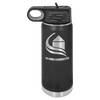 Custom Hats Water Bottle Black 20oz Engravable Polar Camel Water Bottle Custom Patch Hats Patch Hat