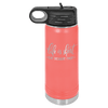 Custom Hats Water Bottle Coral 20oz Engravable Polar Camel Water Bottle Custom Patch Hats Patch Hat