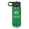 Custom Hats Water Bottle Green 20oz Engravable Polar Camel Water Bottle Custom Patch Hats Patch Hat