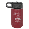 Custom Hats Water Bottle Maroon 12oz Polar Camel Custom engravable Water Bottle Custom Patch Hats Patch Hat