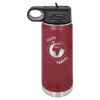 Custom Hats Water Bottle Maroon 20oz Engravable Polar Camel Water Bottle Custom Patch Hats Patch Hat