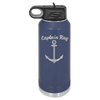 Custom Hats Water Bottle Navy Blue 32oz Polar Camel Engravable Water Bottle Custom Patch Hats Patch Hat