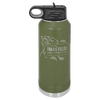 Custom Hats Water Bottle Olive Green 32oz Polar Camel Engravable Water Bottle Custom Patch Hats Patch Hat