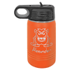 Custom Hats Water Bottle Orange 12oz Polar Camel Custom engravable Water Bottle Custom Patch Hats Patch Hat