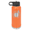 Custom Hats Water Bottle Orange 32oz Polar Camel Engravable Water Bottle Custom Patch Hats Patch Hat