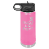 Custom Hats Water Bottle Pink 20oz Engravable Polar Camel Water Bottle Custom Patch Hats Patch Hat
