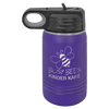 Custom Hats Water Bottle Purple 12oz Polar Camel Custom engravable Water Bottle Custom Patch Hats Patch Hat