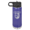 Custom Hats Water Bottle Purple 20oz Engravable Polar Camel Water Bottle Custom Patch Hats Patch Hat