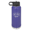 Custom Hats Water Bottle Purple 32oz Polar Camel Engravable Water Bottle Custom Patch Hats Patch Hat