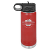Custom Hats Water Bottle Red 20oz Engravable Polar Camel Water Bottle Custom Patch Hats Patch Hat