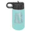 Custom Hats Water Bottle Teal 12oz Polar Camel Custom engravable Water Bottle Custom Patch Hats Patch Hat