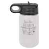 Custom Hats Water Bottle White 12oz Polar Camel Custom engravable Water Bottle Custom Patch Hats Patch Hat