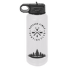 Custom Hats Water Bottle White and Ghost Black 32oz Polar Camel Engravable Water Bottle Custom Patch Hats Patch Hat