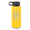Custom Hats Water Bottle Yellow 32oz Polar Camel Engravable Water Bottle Custom Patch Hats Patch Hat