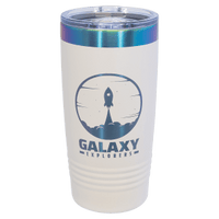 Custom Hats White - Prism Engravable 20oz Tumbler with Slider Lid Custom Patch Hats Patch Hat
